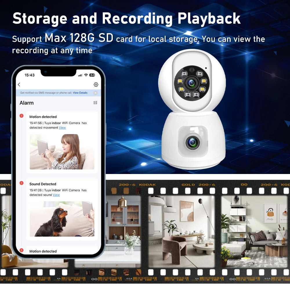 Smart Mini WiFi Indoor Surveillance Wireless Camera Wireless