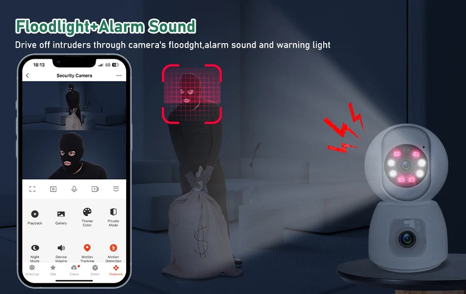 Smart Mini WiFi Indoor Surveillance Wireless Camera Wireless