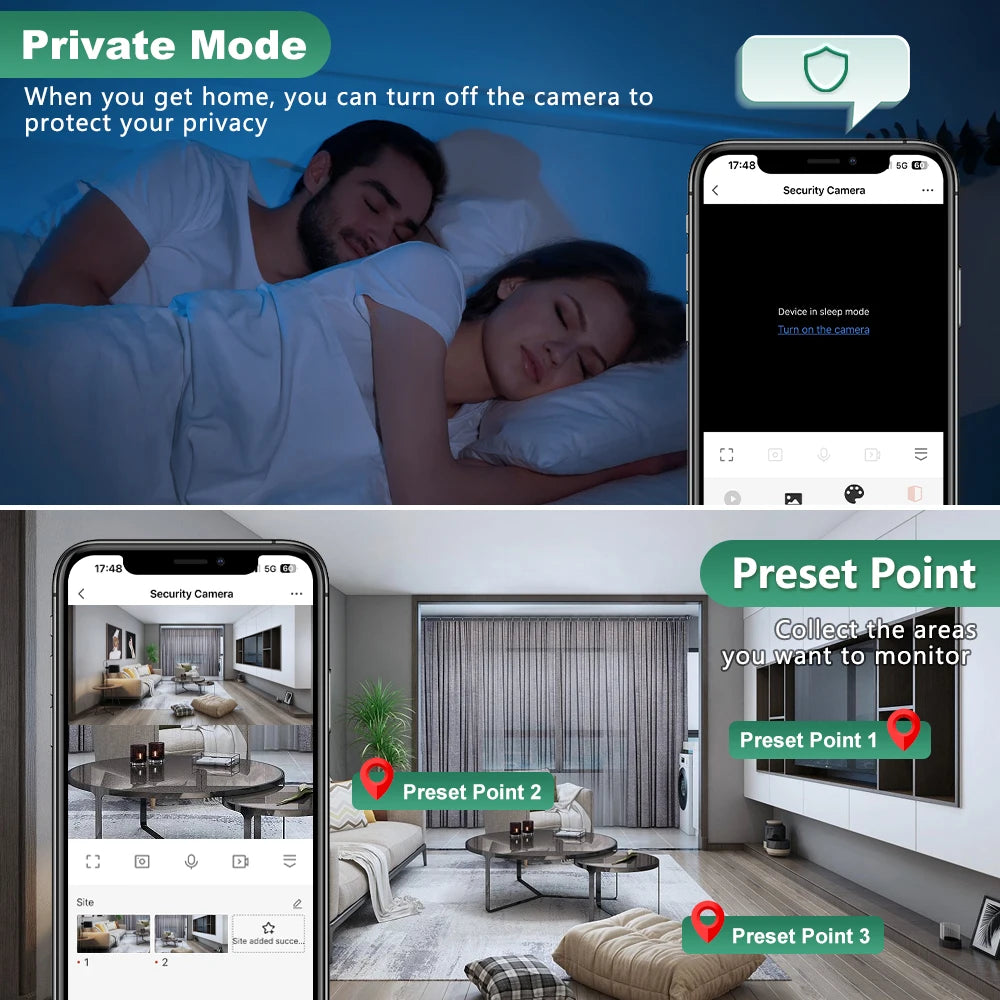Smart Mini WiFi Indoor Surveillance Wireless Camera Wireless