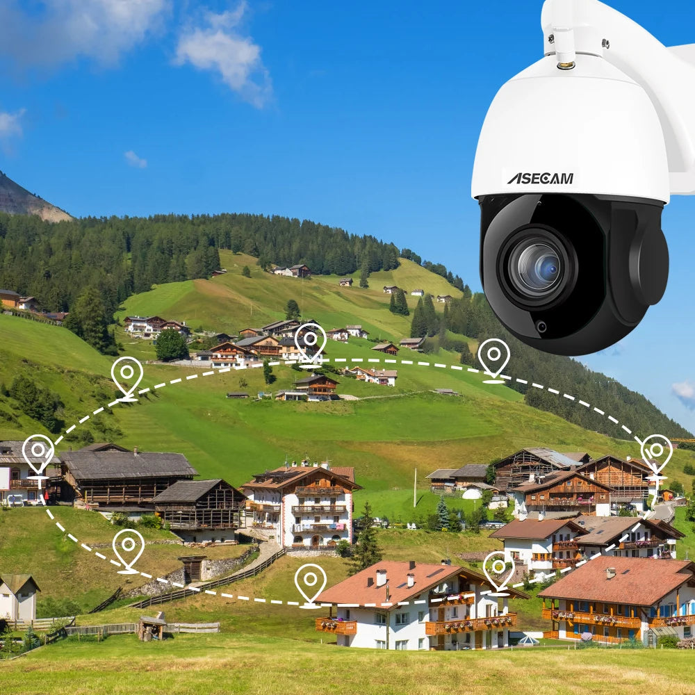 Outdoor Human/Vehicle Audio Speed Dome Surveillance