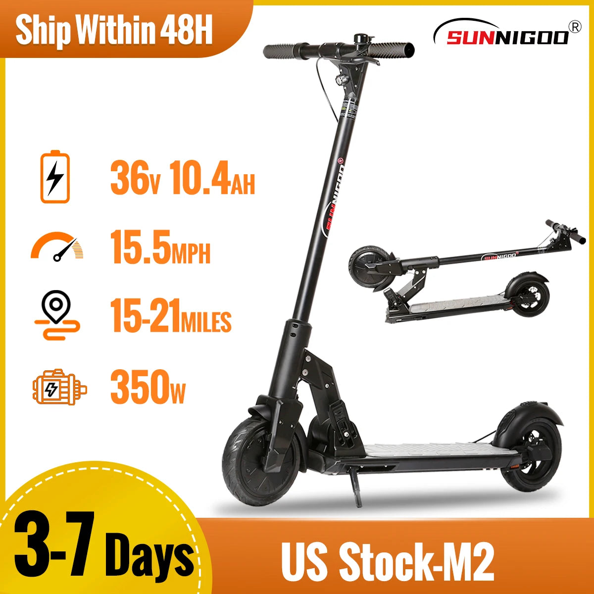 Anti-skid Folding Electric Scooter