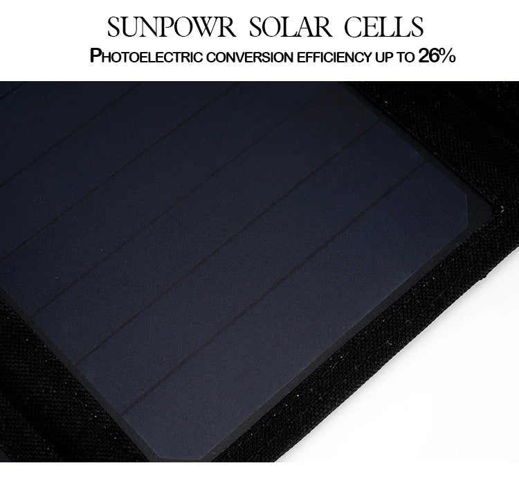 Solar Panels Set Plate Folding Foldable Charger