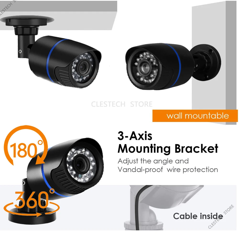 Waterproof Outdoor Surveillance CCTV Camera