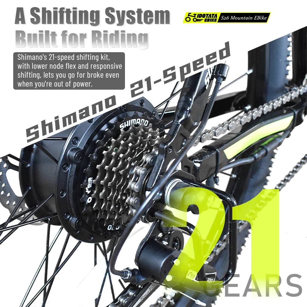 Electric Bicycle 21 speed