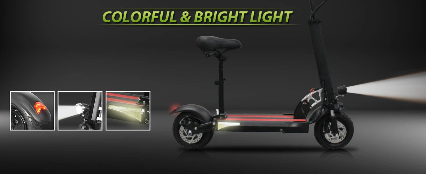 Electric Scooter with a seat