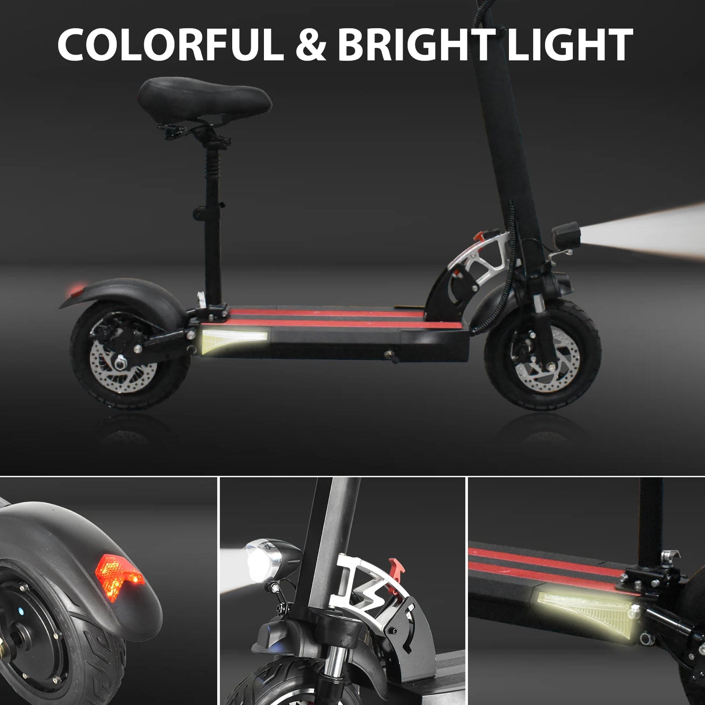 Electric Scooter with a seat