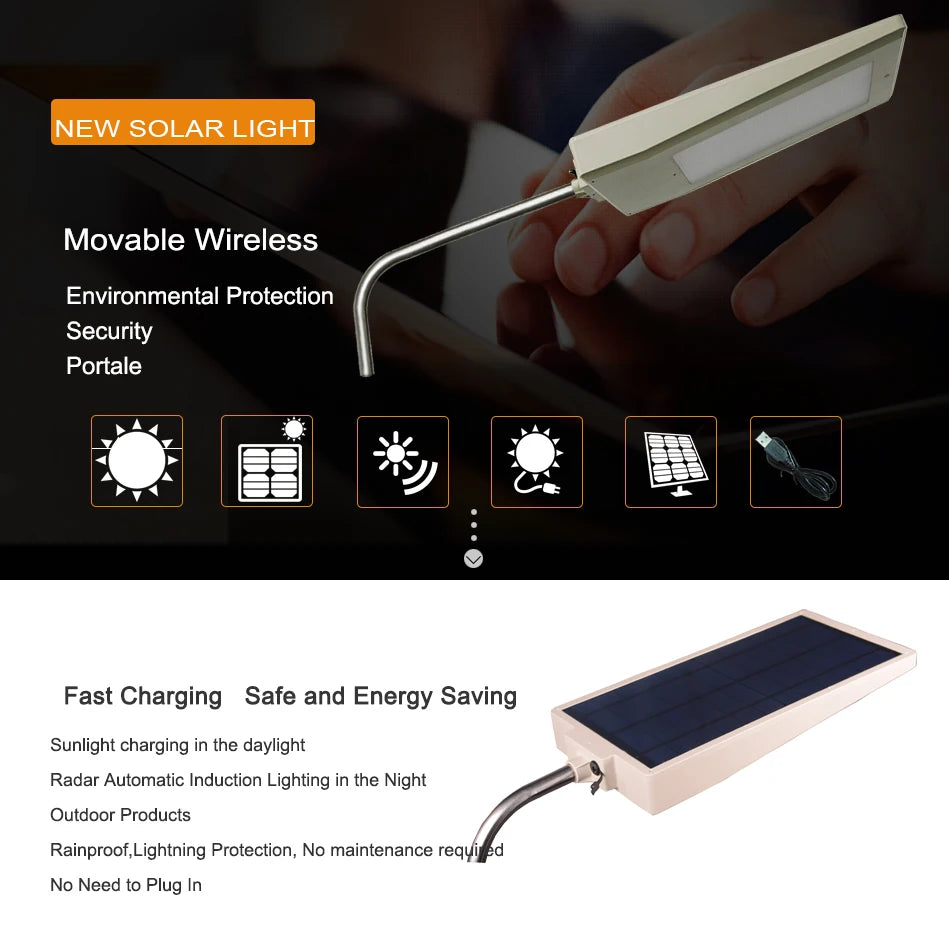 Led Solar System Light Hot Sales Led Solar Power System Street Light With Inbuilt Battery Wi-Fi Solar Pannels
