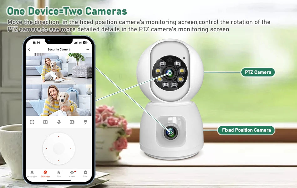 Smart Mini WiFi  Indoor Surveillance Wireless Camera Wireless