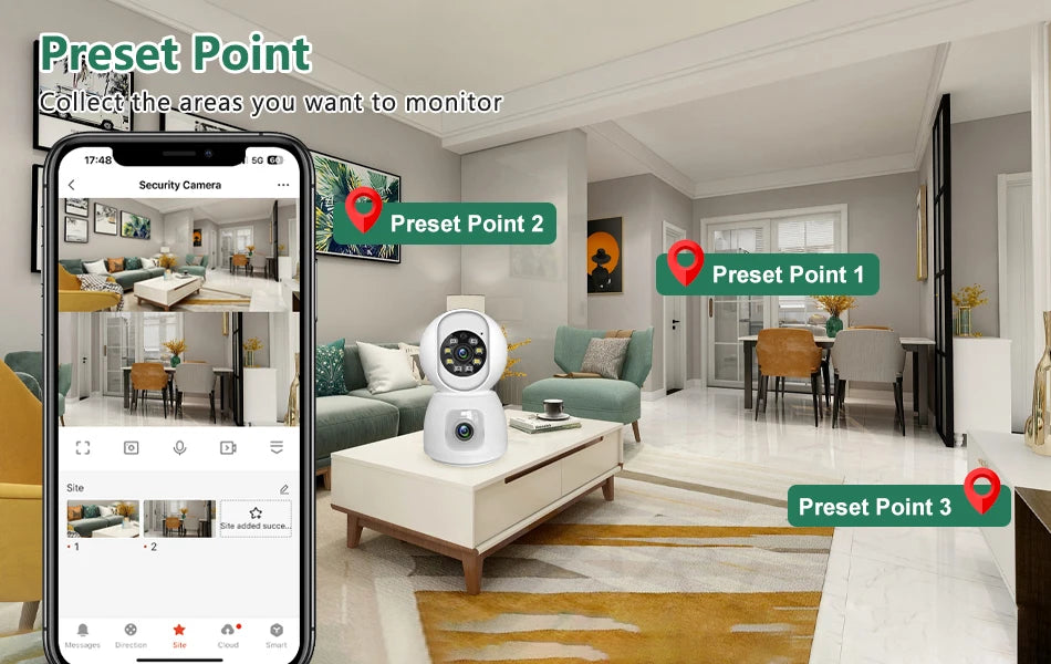 Smart Mini WiFi  Indoor Surveillance Wireless Camera Wireless