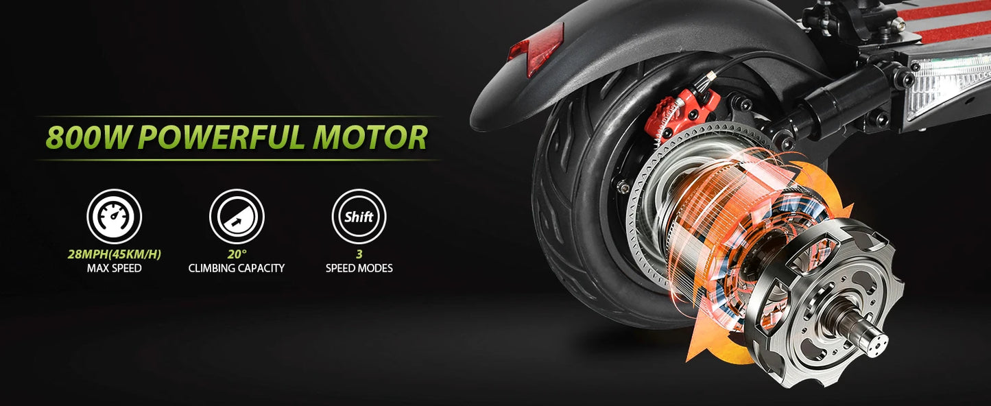Electric Scooter with a seat