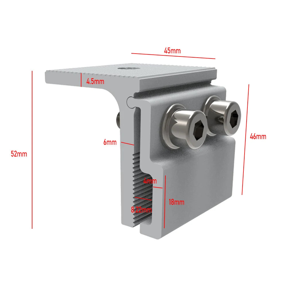1pc Solar Pannel Standing Seam Clamp